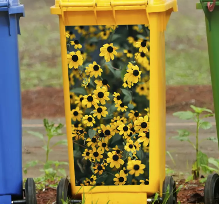 Tusenfryd container klistremerke - Tenstickers