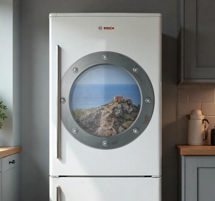 Undervannsbåt kjøleskap klistremerke - Tenstickers