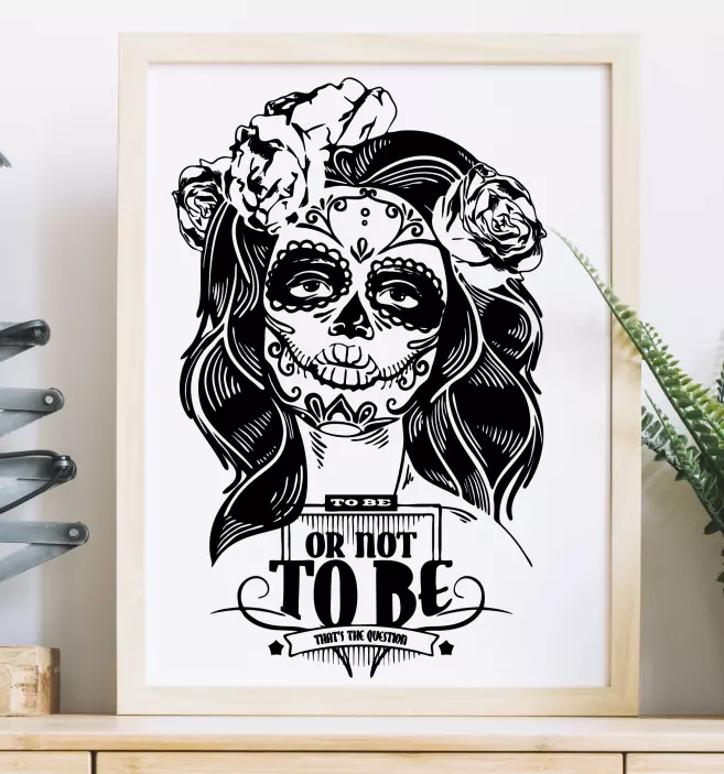 Fantastisk ungdom til å være eller ikke være veggklistremerke - Tenstickers