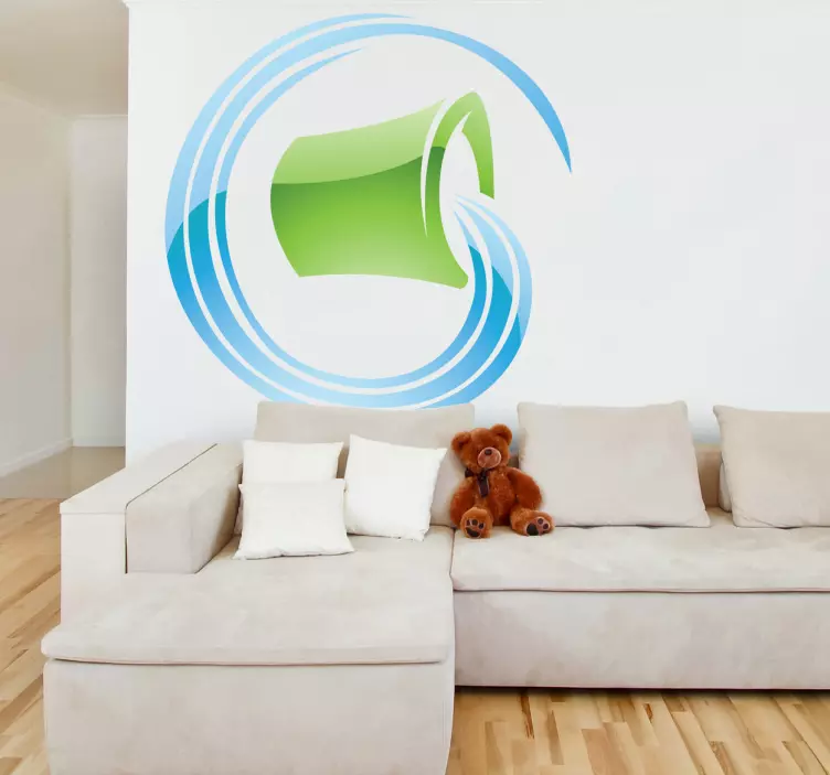 Vannbærer stjernetegn vegg klistremerke - Tenstickers