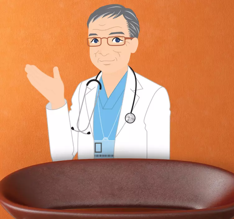 Vennlig legeillustrasjon mote  klistremerke - Tenstickers