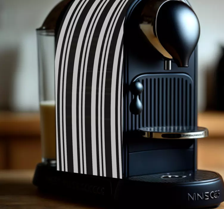 Vertikale linjer klistremerker møbel artikler - Tenstickers