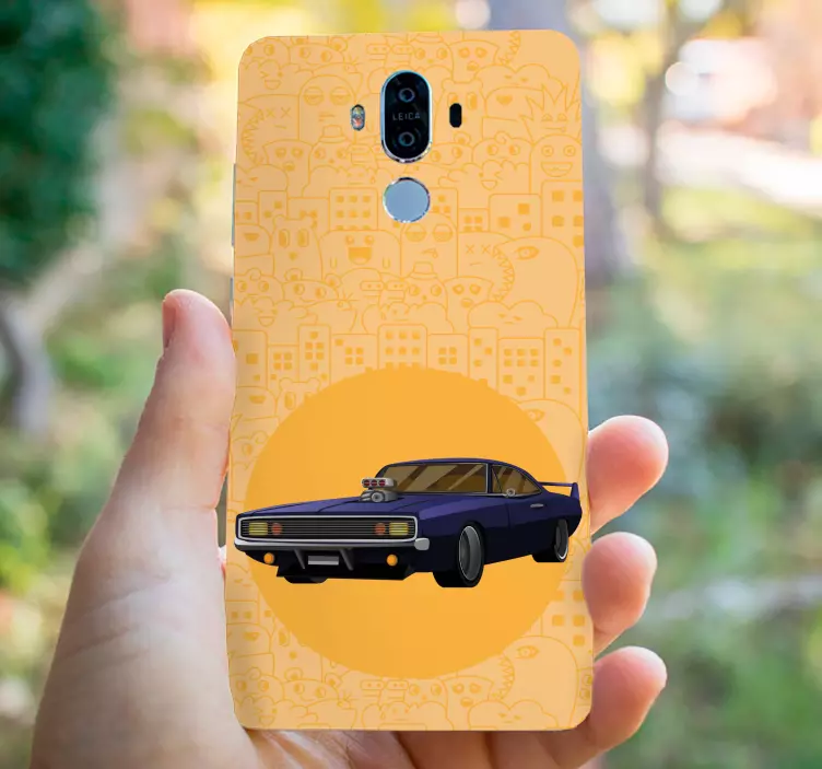 Vintage løpsdesign Huawei-klistremerke - Tenstickers