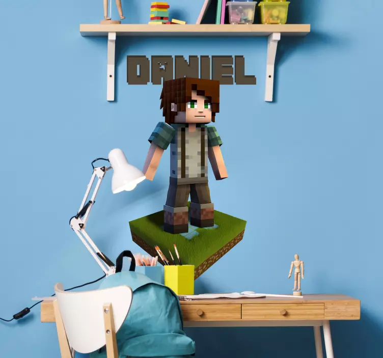 Videospillkarakter spill klistremerke - Tenstickers