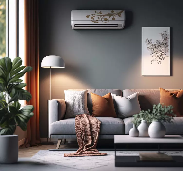 Vintage dekorasjon stickers - Tenstickers