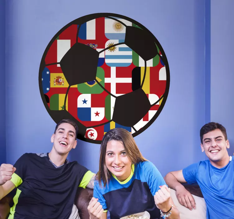 Vm fotball klistremerke - Tenstickers