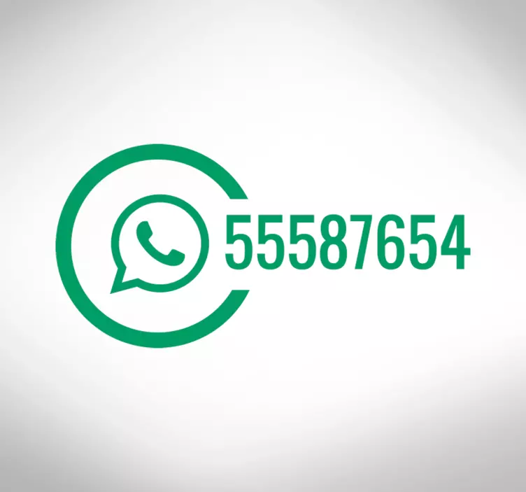 Whatsapp business window klistremerke - Tenstickers
