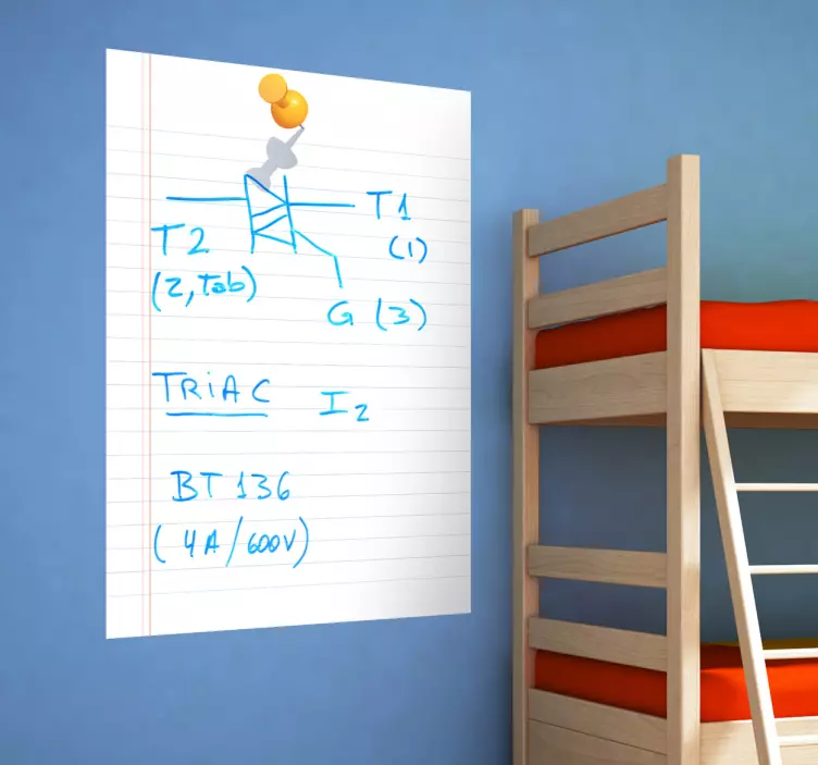 Whiteboard barn klistremerke - Tenstickers
