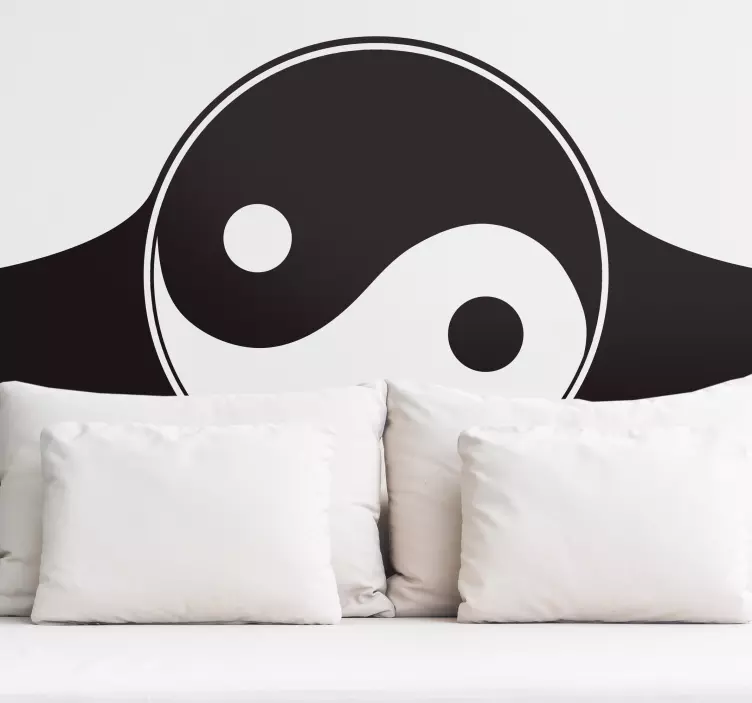 Yin yang hjemmegavl klistremerke - Tenstickers