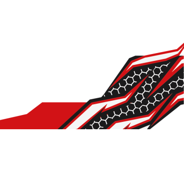 Personlig racingdesign motorsykkel klistremerke - Tenstickers