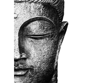 Buddha statue dusj klistremerke - Tenstickers