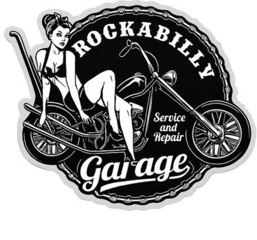 Motorsykkel klistremerke klassisk chopper silhuett - Tenstickers