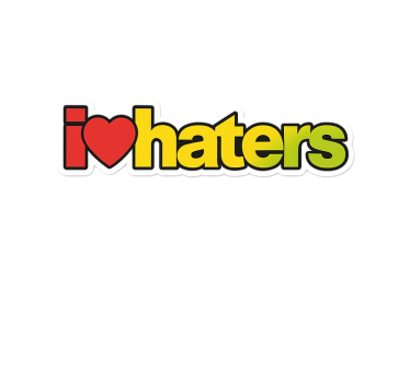 Hater kjærlighet motorsykkel klistremerke - Tenstickers
