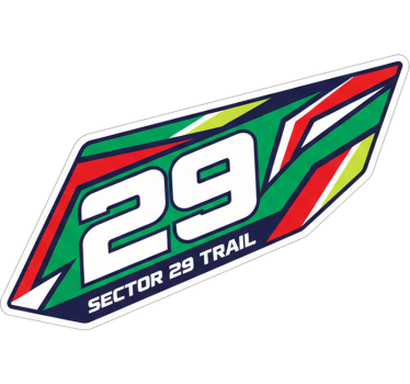 Motorsykkel klistremerke sector 29 trail - Tenstickers