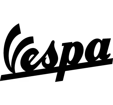Vespa klistremerke til motorsykkel - Tenstickers