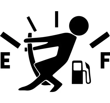 Tom brensel mann motorsykkel klistremerker - Tenstickers