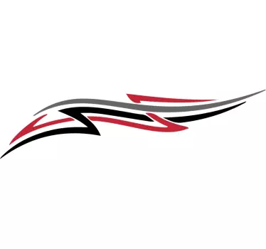 Stamme grafiske motorsykkel klistremerker - Tenstickers