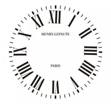 Henry lepaute klokke klistremerke - Tenstickers