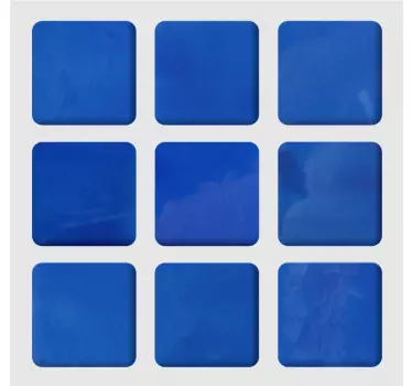 Blå nyanser tavleoverføring - Tenstickers