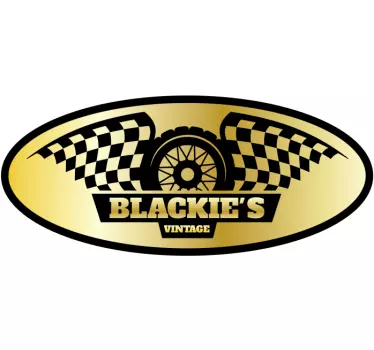 Blackies vintage klistremerke til motorsykkel - Tenstickers