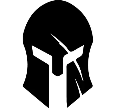 Roman hjelm design motorsykkel klistremerker - Tenstickers