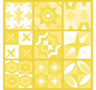 Lysende pantone fliser overføring - Tenstickers