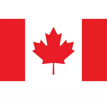 Flagg fra canada veggklistremerke - Tenstickers