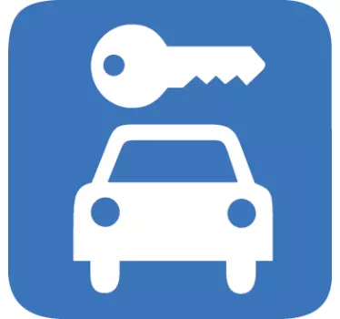 Parkerings klistremerke skilt klistremerke - Tenstickers