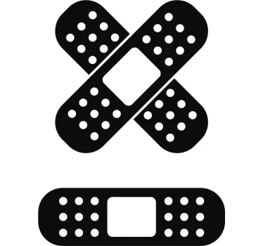 Gips-klistremerke - Tenstickers