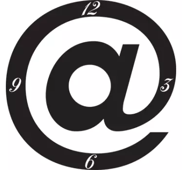 Klistremerke for klokkeslett - Tenstickers