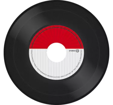 Klistremerke til veggvinylklokke - Tenstickers