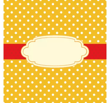 Tilpassbare polka dots spesialtilbud-klistremerke - Tenstickers