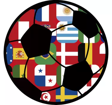 Vm fotball klistremerke - Tenstickers