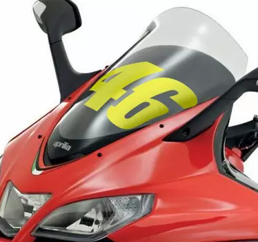 46 valentino rossi motorsykkel klistremerker - Tenstickers