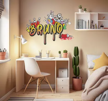 Spray med stil urban klistremerke - Tenstickers