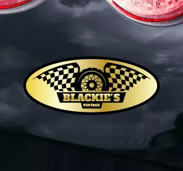 Blackies vintage klistremerke til motorsykkel - Tenstickers