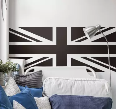 Britisk flaggdekal - Tenstickers