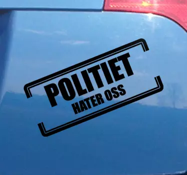 Dom politiet hater oss for bilmerker - Tenstickers