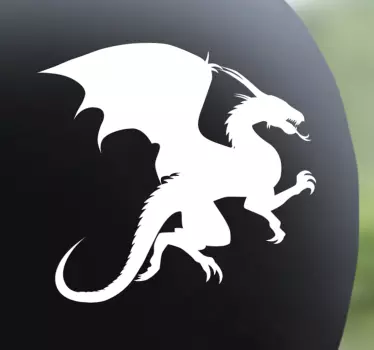 Drage hjelm klistremerke til motorsykkel - Tenstickers