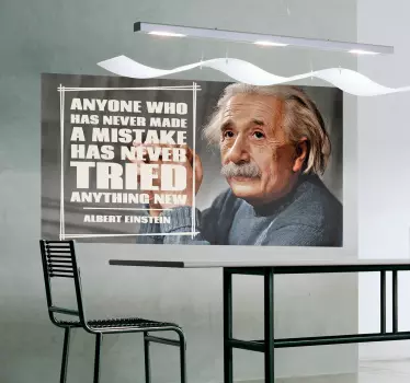 Feil einstein sitat dekal - Tenstickers
