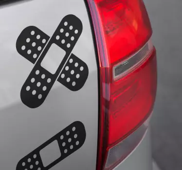 Gips-klistremerke - Tenstickers