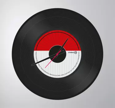 Klistremerke til veggvinylklokke - Tenstickers