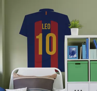 Messi fotball klistremerke - Tenstickers