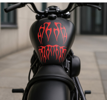 Motorsykkel klistremerke inferno rytterpakke - Tenstickers