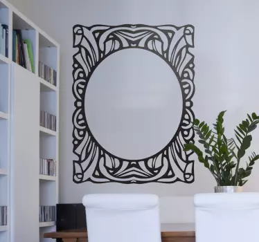 Ramme design klistremerke - Tenstickers