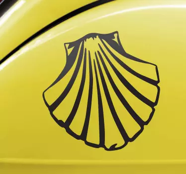 Santiago vieira shell logo klistremerke - Tenstickers