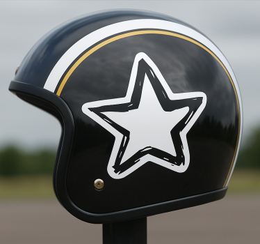 Motorsykkel klistremerke punk rocker grafikk - Tenstickers