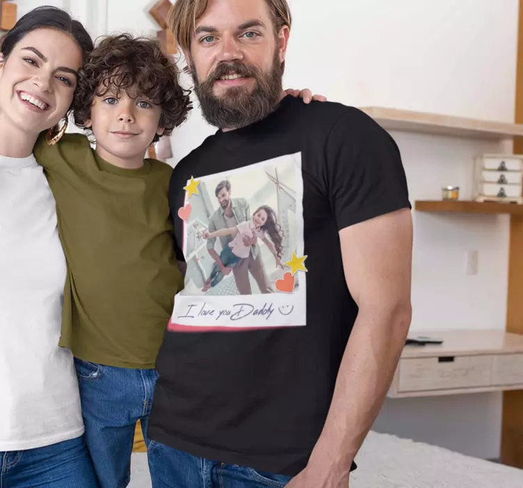 Jeg elsker deg pappa fathers day shirt - Tenstickers