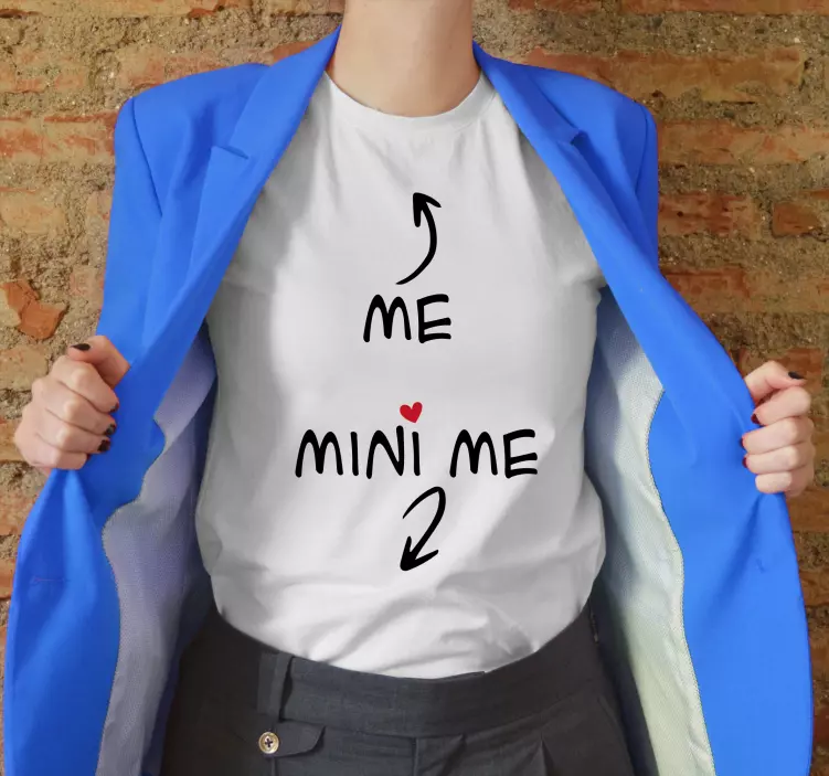 Matcher mor og barn t-skjorte baby - Tenstickers