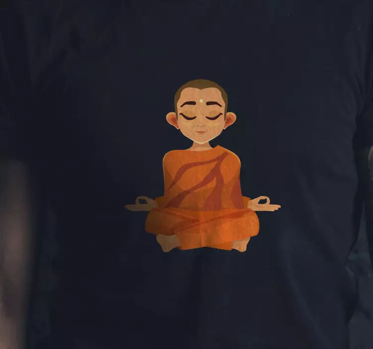 Meditasjon tilpasset t-skjorte - Tenstickers
